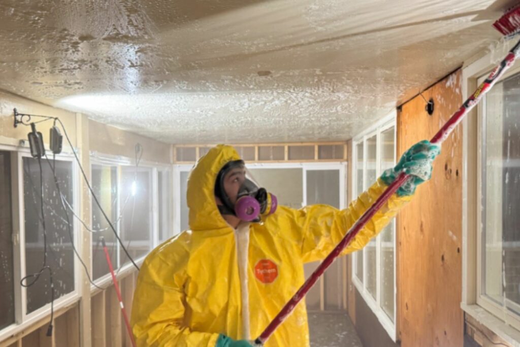 environmental abatement cleaning a meth-contaminated property